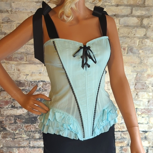 Lip Service Alice in Wonderland bustier - Picture 1 of 8